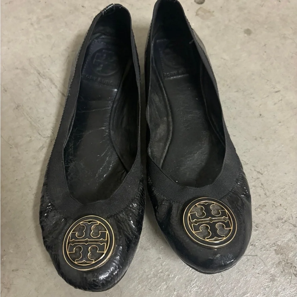 Tory Burch Caroline Ballet Flats Black